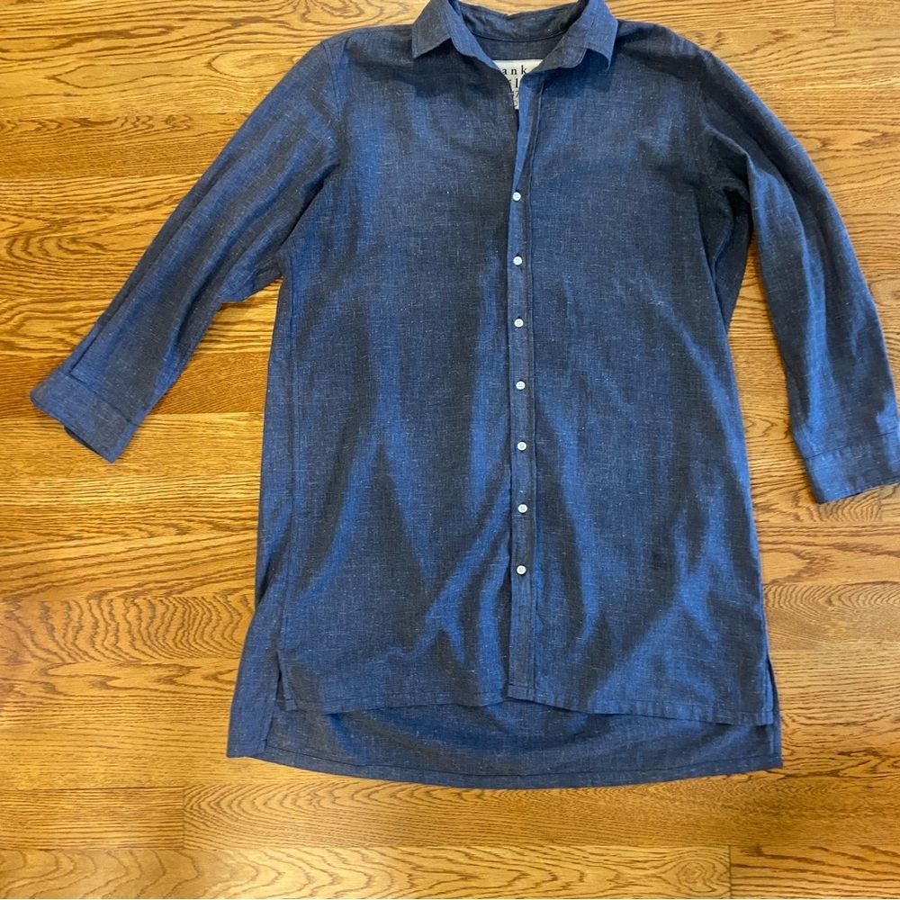Frank & Eileen Blue Mini Dress